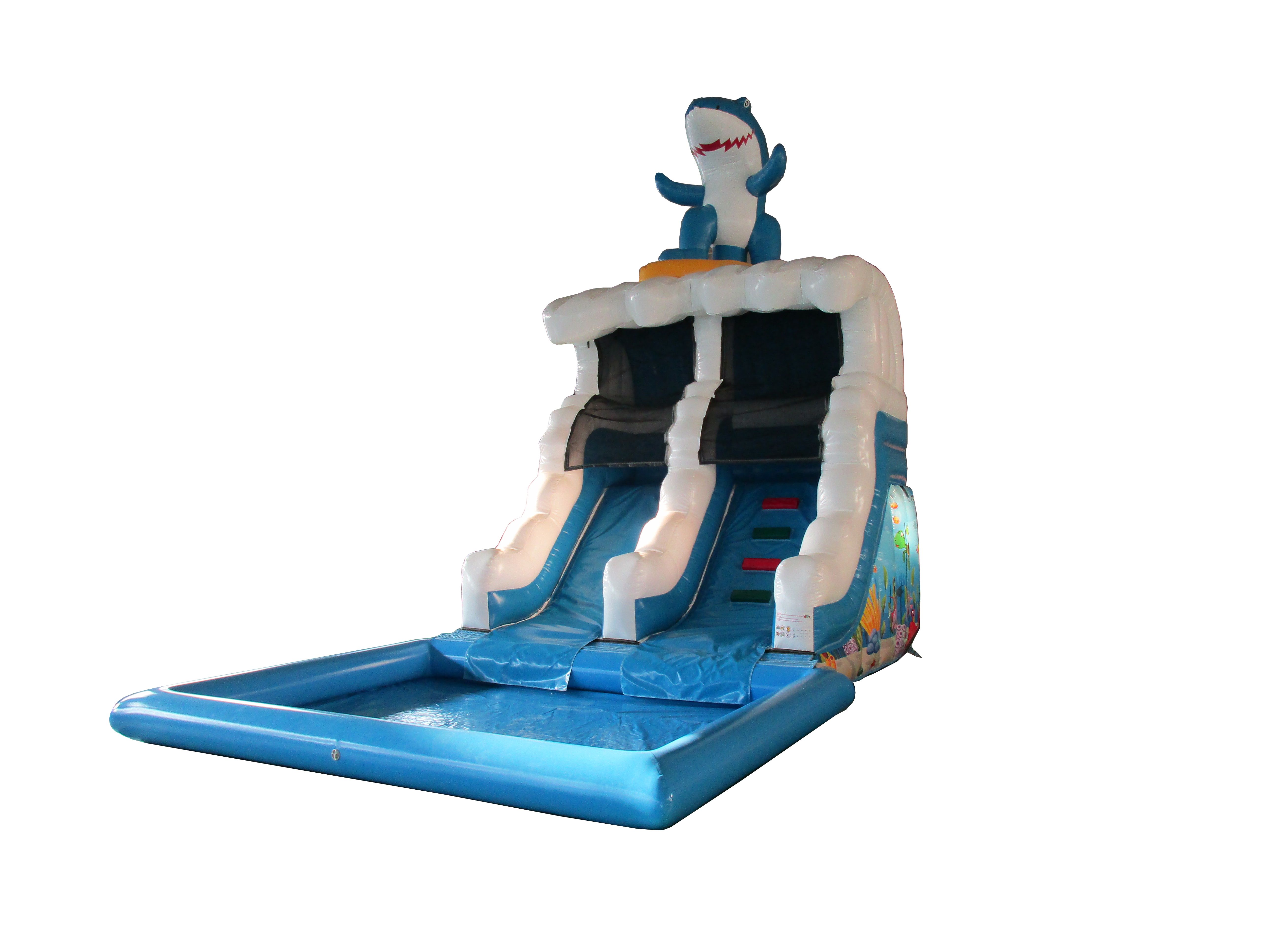 Kleine Rutsche mit Pool Sea